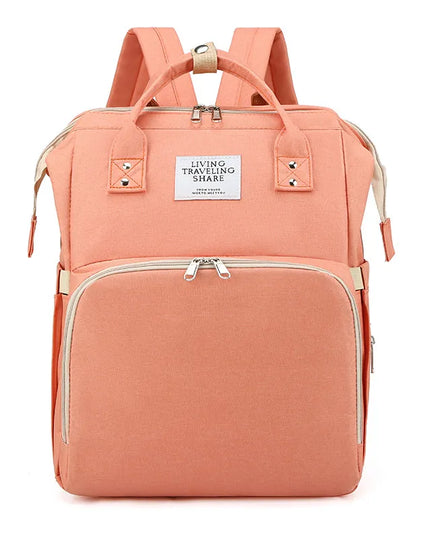Large-Capacity Mommy Bag – Stylish Diaper Backpack