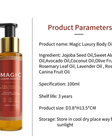 Magic Body Oil – Brightening & Nourishing Glow Oil