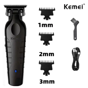 Kemei Professional Hair Clipper Set – Cordless Barber Kit
