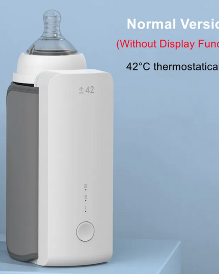 Portable Wireless Baby Bottle Warmer – USB Rechargeable