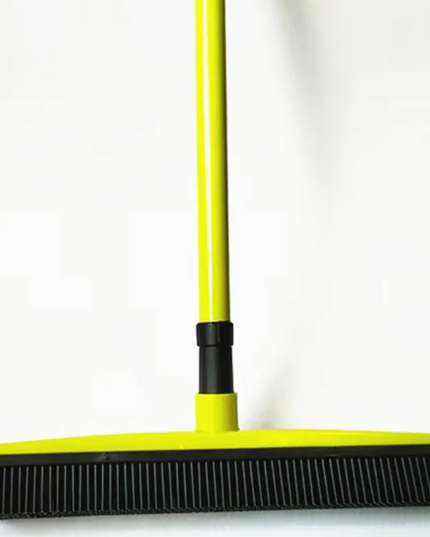 Pet Hair Removal Broom Mop – Rubber Floor & Carpet Cleaner