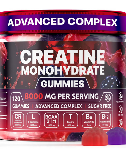 Muscle Boost Creatine Gummies – Gym Performance Supplement