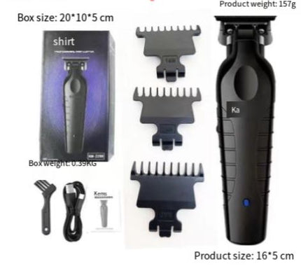 Kemei professional cordless hair clipper grooming set for men