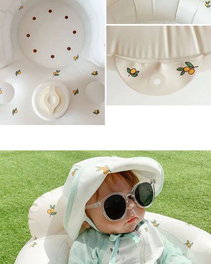 Inflatable Baby Chair – Safe Seat for Dining & Bath