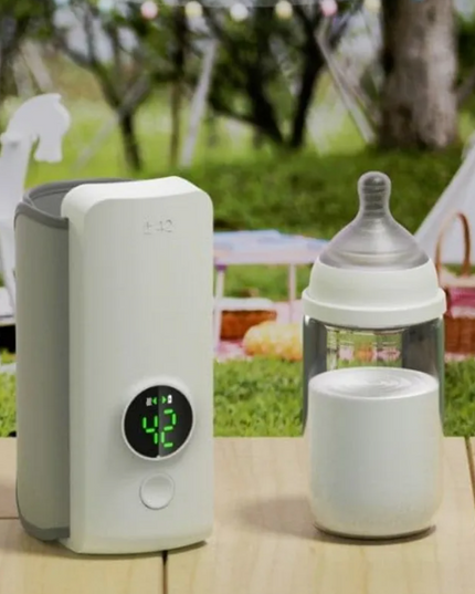 Portable Wireless Baby Bottle Warmer – USB Rechargeable
