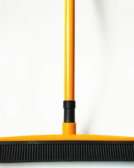 Pet Hair Removal Broom Mop – Rubber Floor & Carpet Cleaner