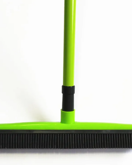 Pet Hair Removal Broom Mop – Rubber Floor & Carpet Cleaner
