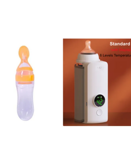 Portable Wireless Baby Bottle Warmer – USB Rechargeable