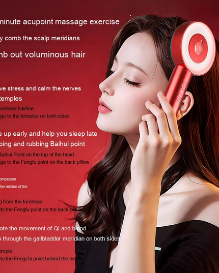 Scalp Massager Comb – Stress Relief Hair Brush