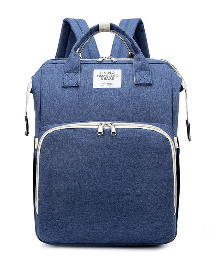 Large-Capacity Mommy Bag – Stylish Diaper Backpack