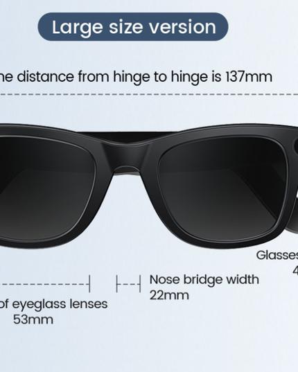 AI Camera Smart Glasses