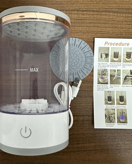Makeup Brush Cleaner – Fast Electric Brush Washing Tool