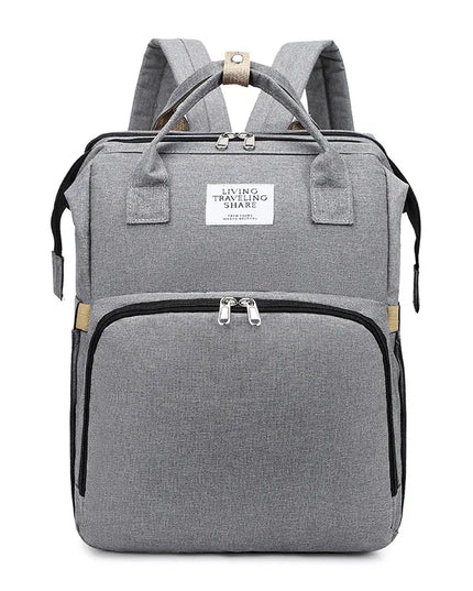 Large-Capacity Mommy Bag – Stylish Diaper Backpack