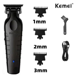 Kemei Professional Hair Clipper Set – Cordless Barber Kit